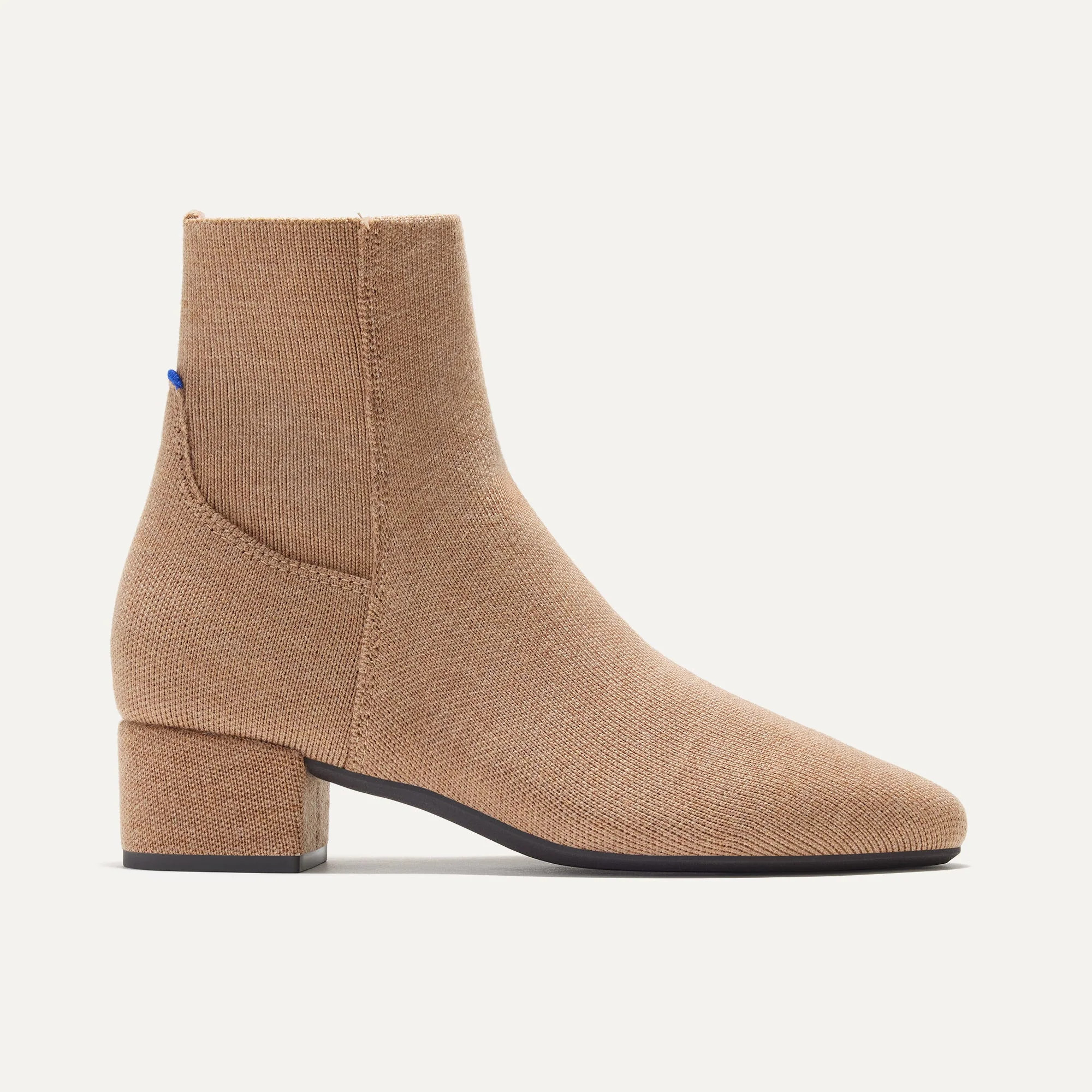 The Classic Boot in Tobacco | Heeled Ankle Boots | Rothy's | Rothy's
