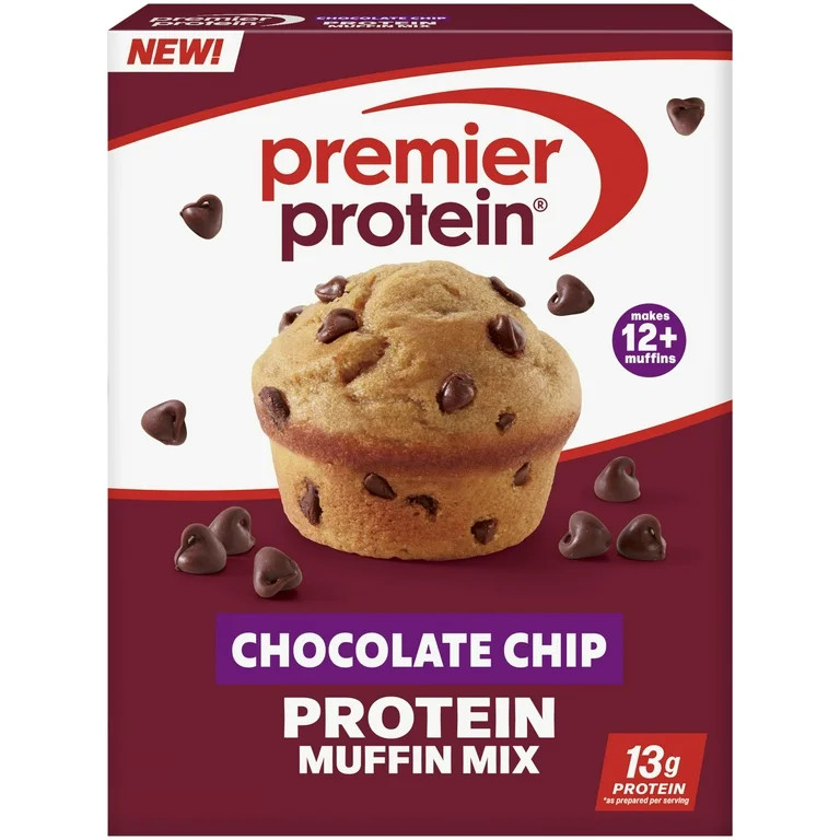 Premier Protein Chocolate Chip Protein Muffin Mix, 14 oz | Walmart (US)