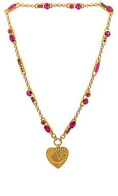 Elizabeth Cole Halsey Necklace in Pink from Revolve.com | Revolve Clothing (Global)