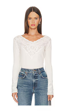 Free People Butterfly Cuff Top in Sugar Swizzle from Revolve.com | Revolve Clothing (Global)