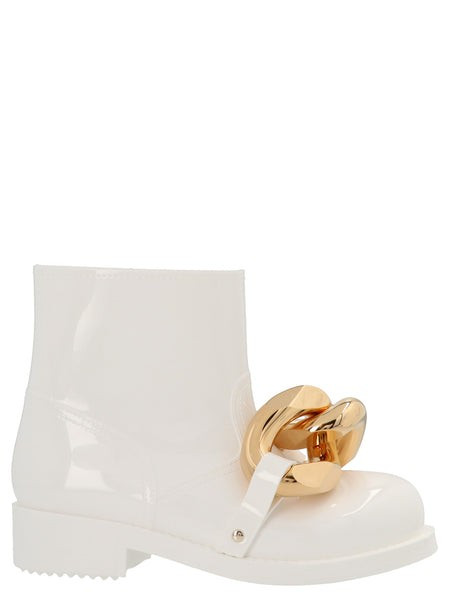 JW Anderson Chain-Link Ankle Boots | Cettire Global