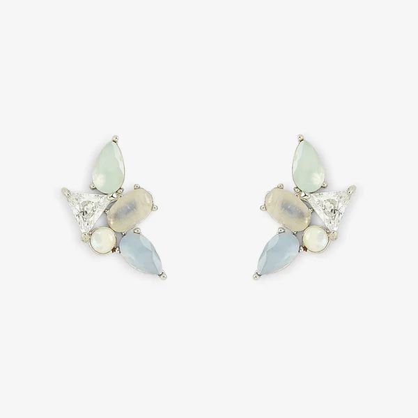 Skylar Gemstone Stud Earrings | Pura Vida Bracelets