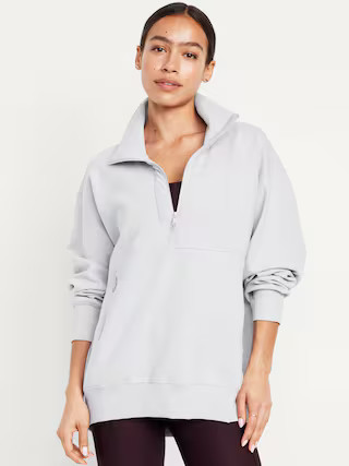 Dynamic Fleece Half-Zip Tunic | Old Navy (US)