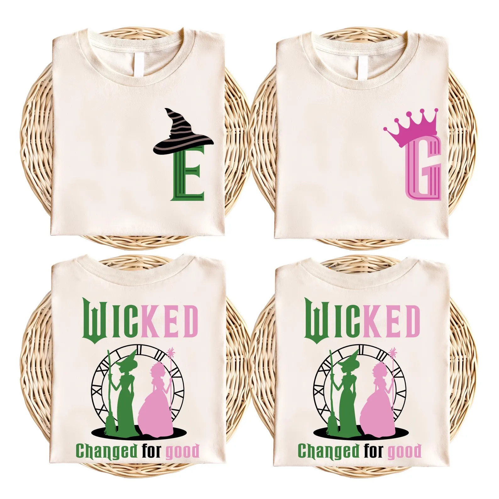 Custom for Good Wicked Shirt, Wizard Fan T-shirt, for Good Couple Sweatshirt, Wicked Hoodie, Wick... | Etsy (US)