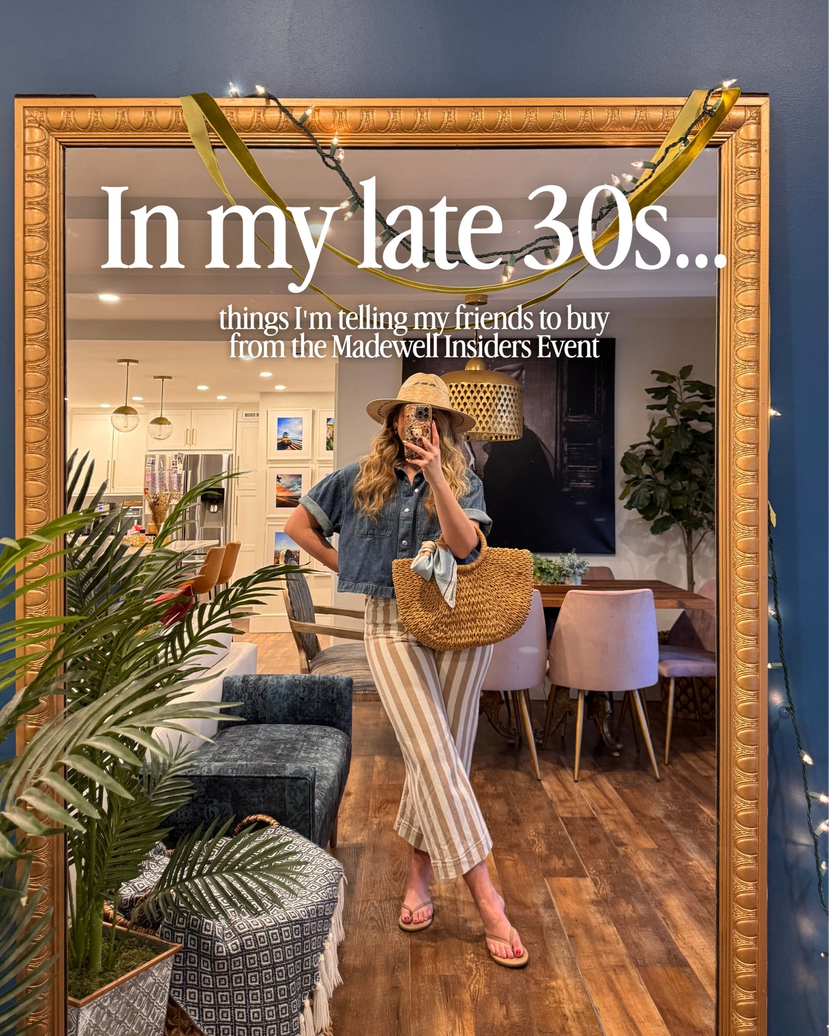 In my late 30s…Everything I’m telling my friends to buy from the Madewell Insiders Event. Everything 25% off! Wearing a large in the denim shirt and 31 in the jeans. Spring outfits 2026, vacation outfits beach, spring break outfits 

 #LTKFestival #LTKMidsize #LTKTravel