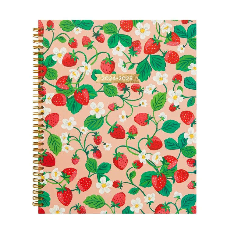 2024 - 2025 Mintgreen MW Large Strawberry Planner - Walmart.com | Walmart (US)