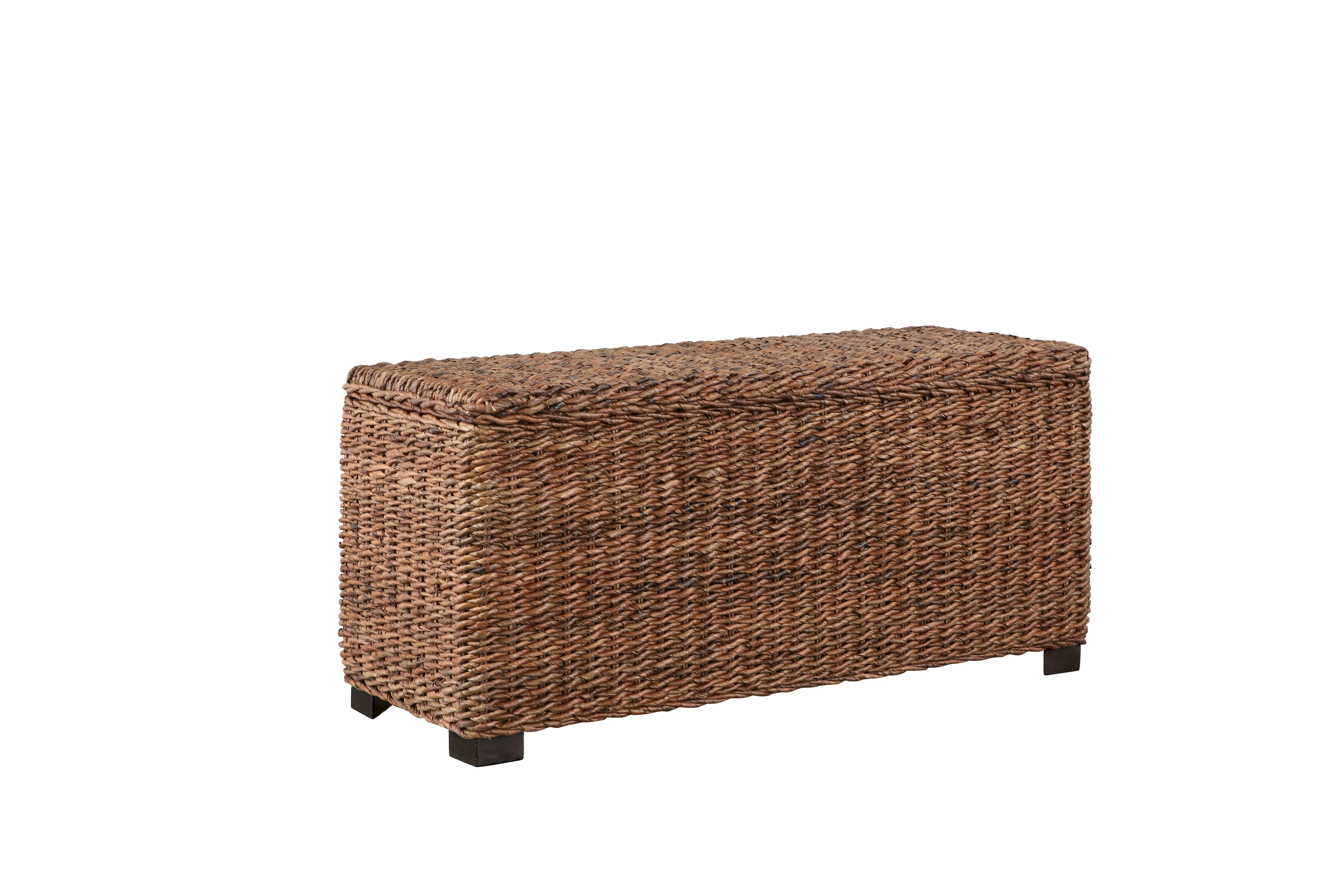 Berndt Woven Storage Bench | Wayfair North America