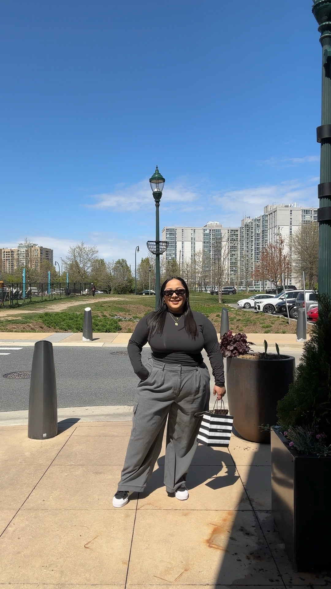 Plus size girl casual outfit inspo 

Cargo pants size 18 
Top size 2x 
Sneakers run true to size 


#LTKplussize #LTKVideo