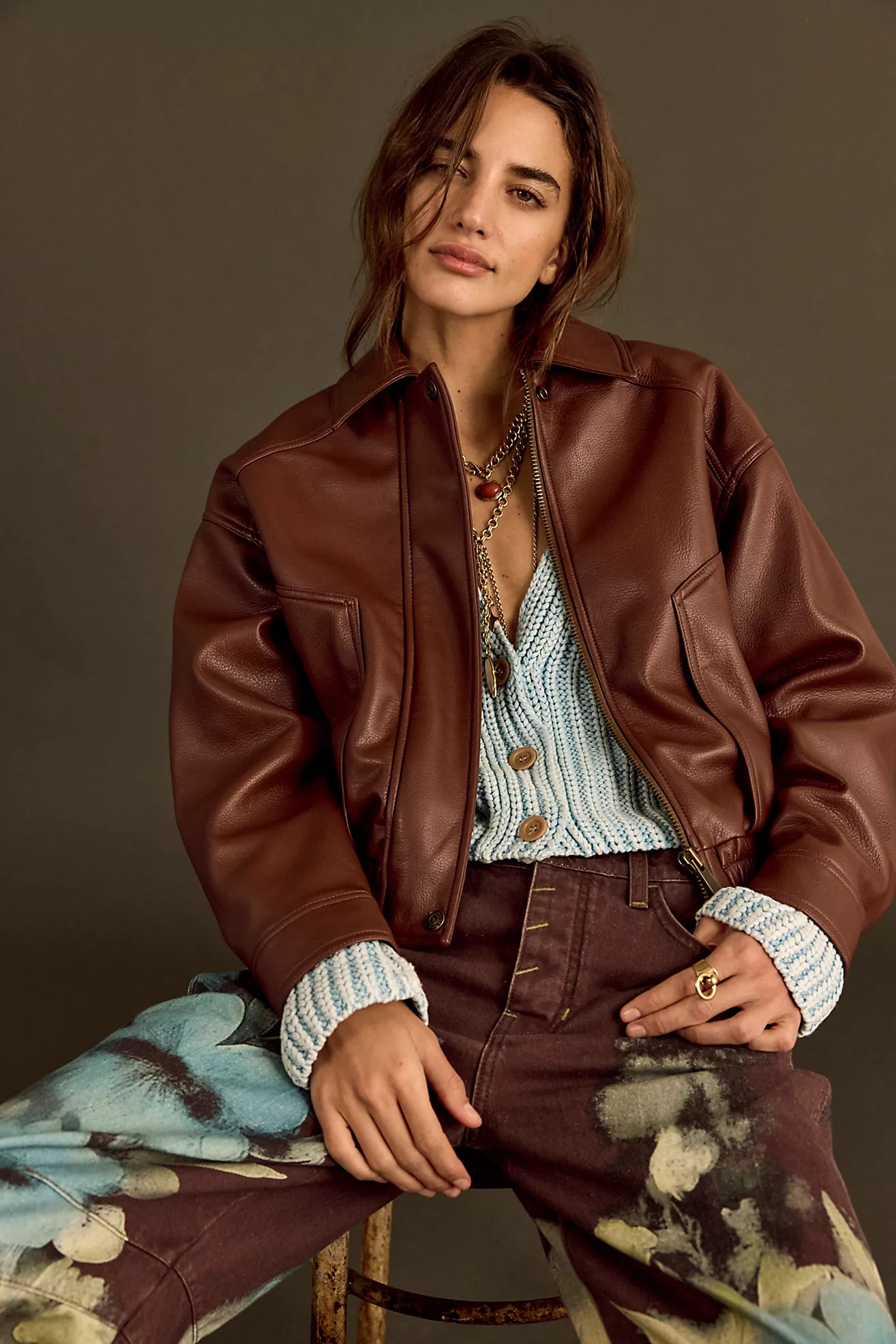 We The Free Farley Vegan Bomber Jacket | Free People (Global - UK&FR Excluded)