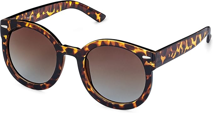 grinderPUNCH Oversized Sunglasses For Women Round Circle Oversized Mod Fashion | Amazon (US)