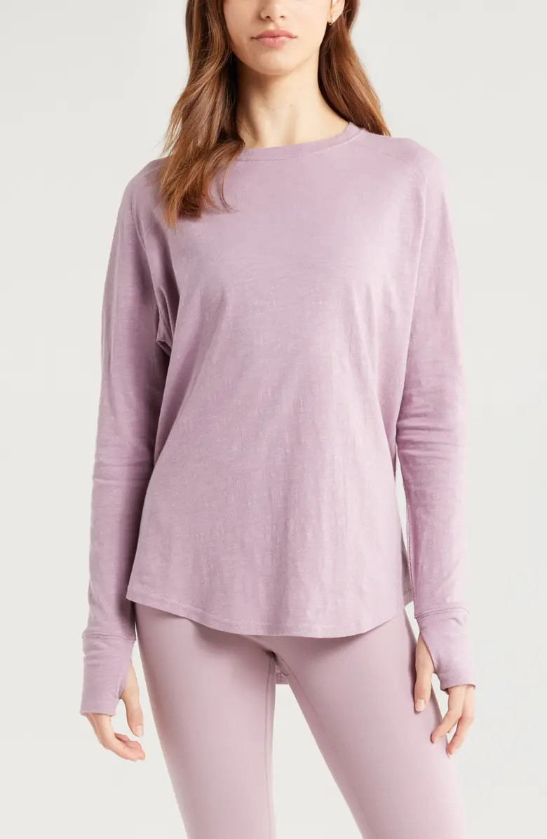 Relaxed Washed 2.0 Long Sleeve Slub Tee | Nordstrom