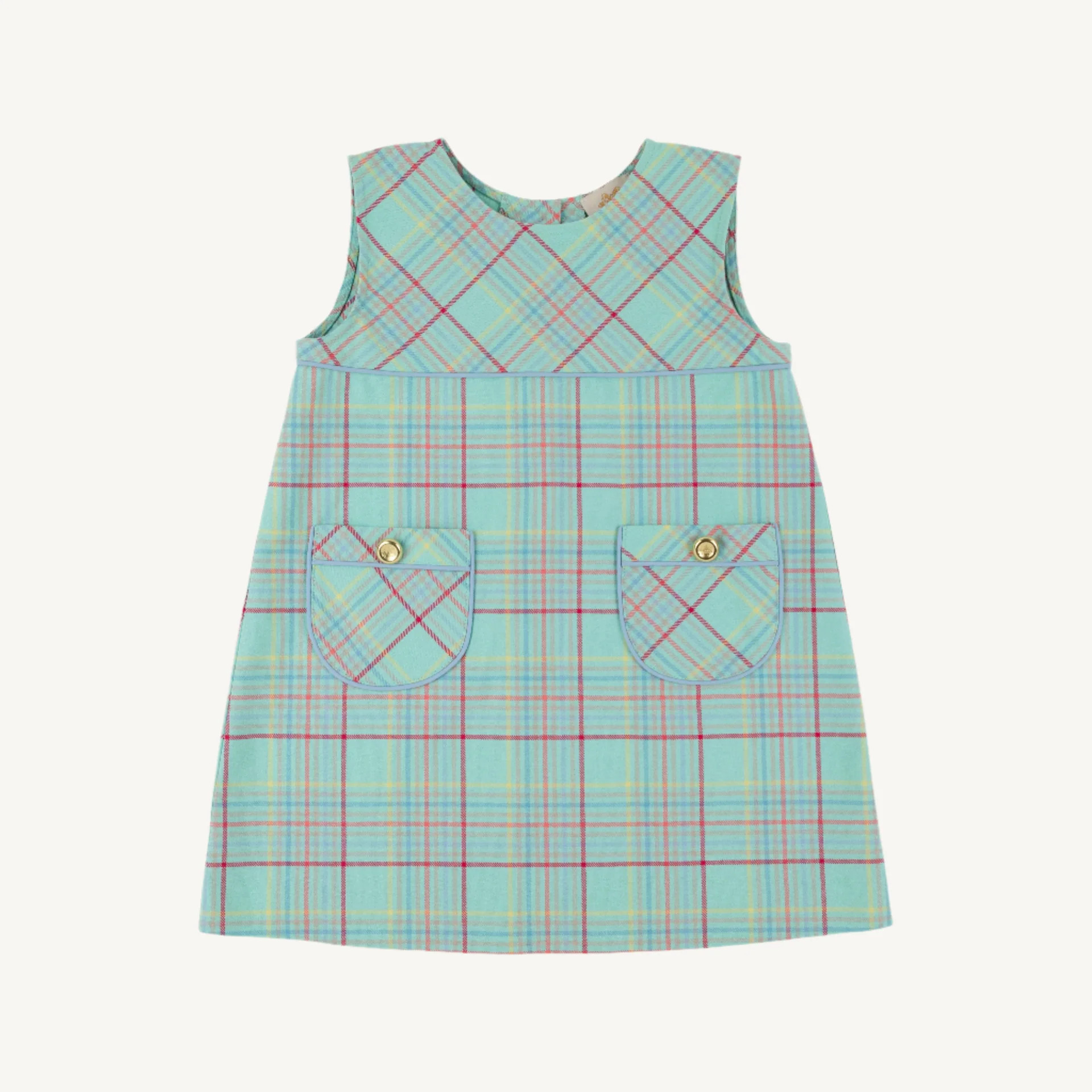 Jill Jumper - Woodley Park Plaid with Barrington Blue | The Beaufort Bonnet Company