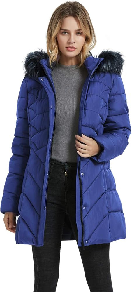 BINACL Women's Winter Warm Thicken Long Outwear Pockets Coat Parka Jacket XS-3XL | Amazon (US)