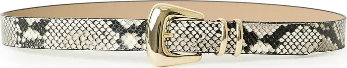 B-Low the Belt Milan Python Print Leather Belt | Nordstrom | Nordstrom