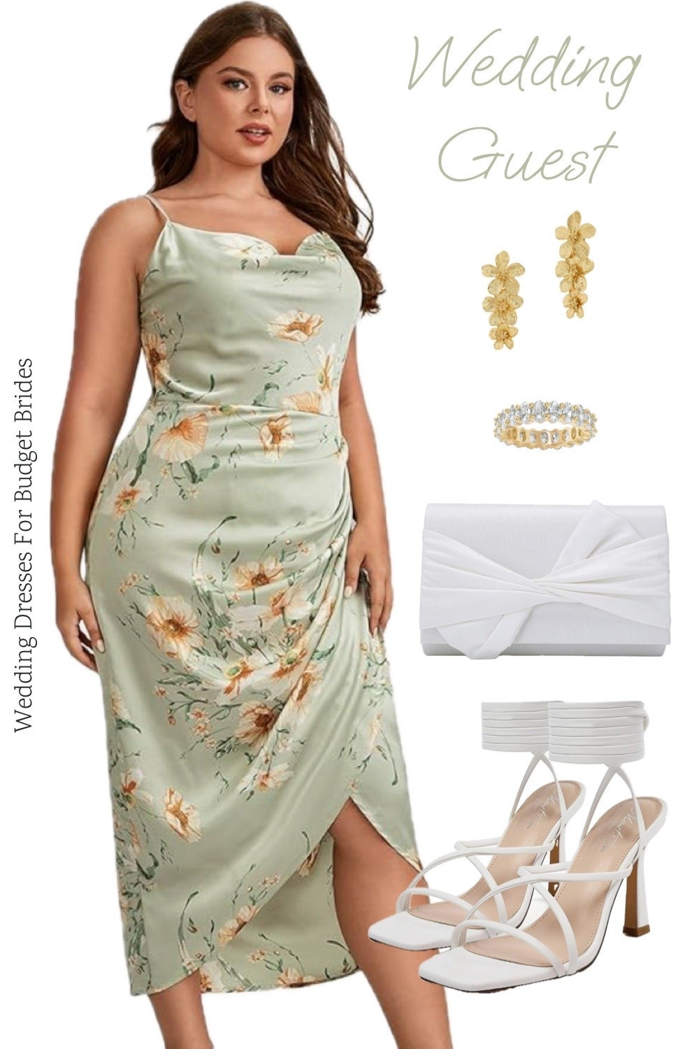 Spring summer outfit idea for the curvy bridal shower or wedding guest. Everything on Amazon. 

Summer outfit, garden party outfit, outdoor wedding, back yard wedding, dressy casual wedding, special occasion dress, cocktail dress, semi formal wedding guest dress, party dress, event dress, plus size dress, travel ring, summer dresses, wedding guest dress summer, date night outfit, plus size fashion.

#LTKWedding #LTKSeasonal #LTKPlusSize