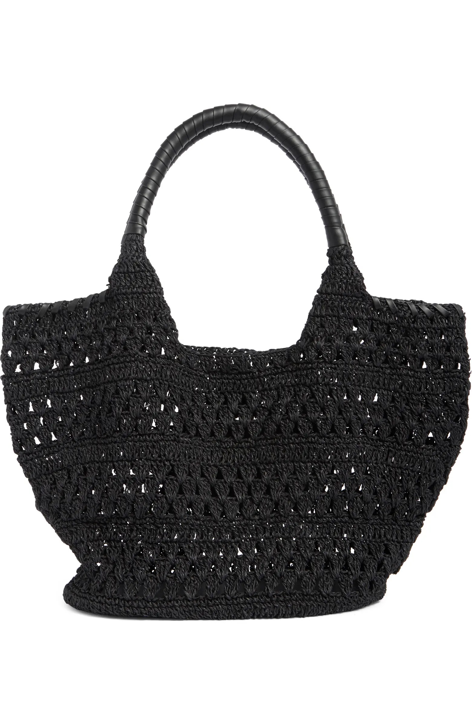 BCBG Woven Raffia Tote Bag | Nordstromrack | Nordstrom Rack