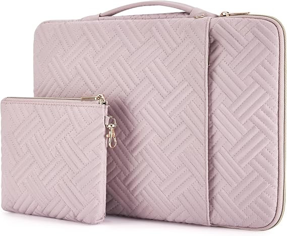 BAGSMART Laptop Sleeve Bag Compatible with MacBook Air/Pro, 13-13.3 inch Notebook, Compatible wit... | Amazon (US)