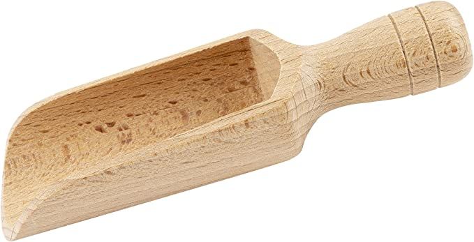 BICB Wooden Scoop (5.5 Inches) Natural Beech Wood Scoop for Flour, Bath Salt, Sugar, Cereal, Coff... | Amazon (US)