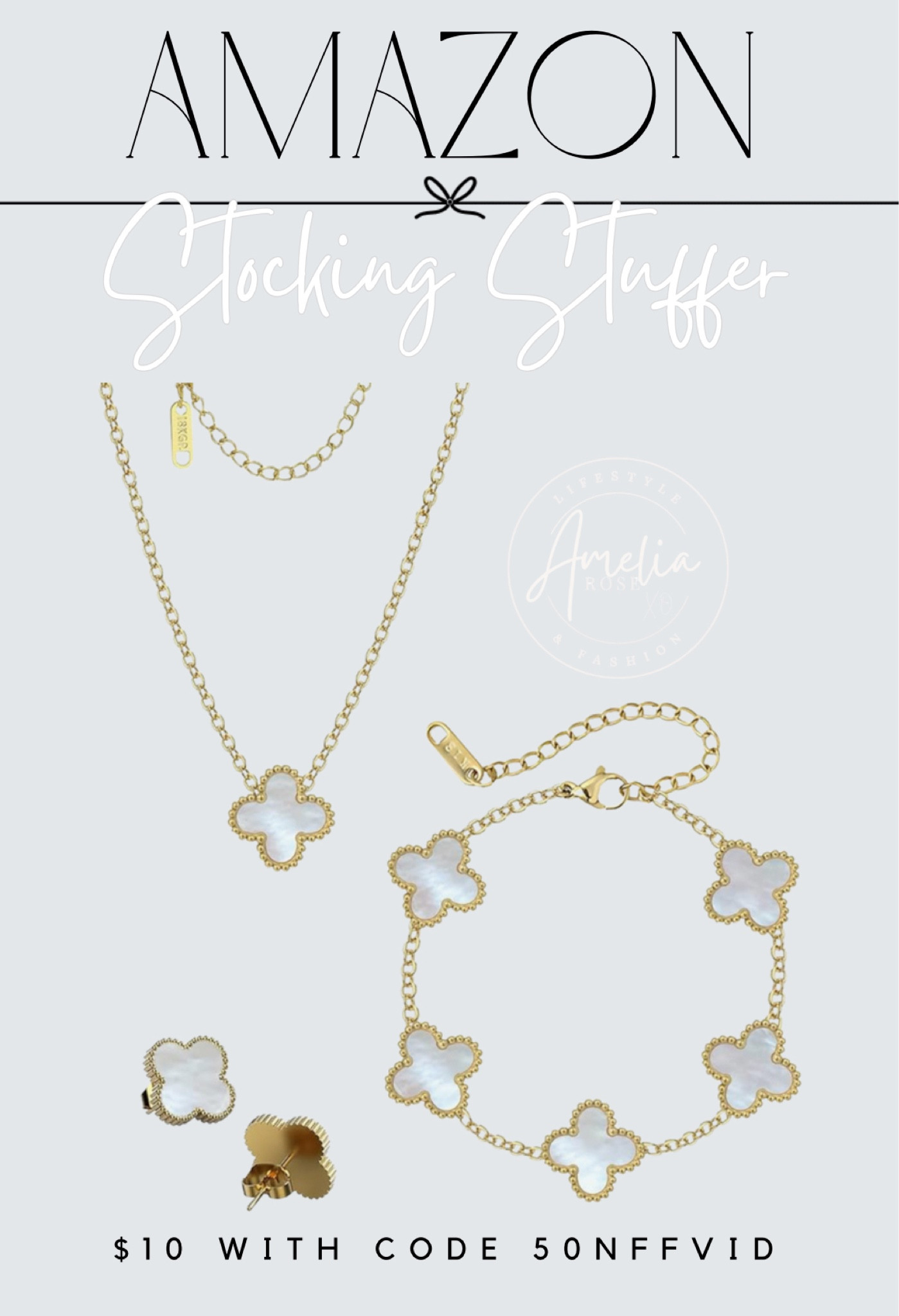 Cute jewelry set down to $10 with code!! Code can end at anytime. 

#LTKCyberWeek #LTKGiftGuide #LTKSaleAlert