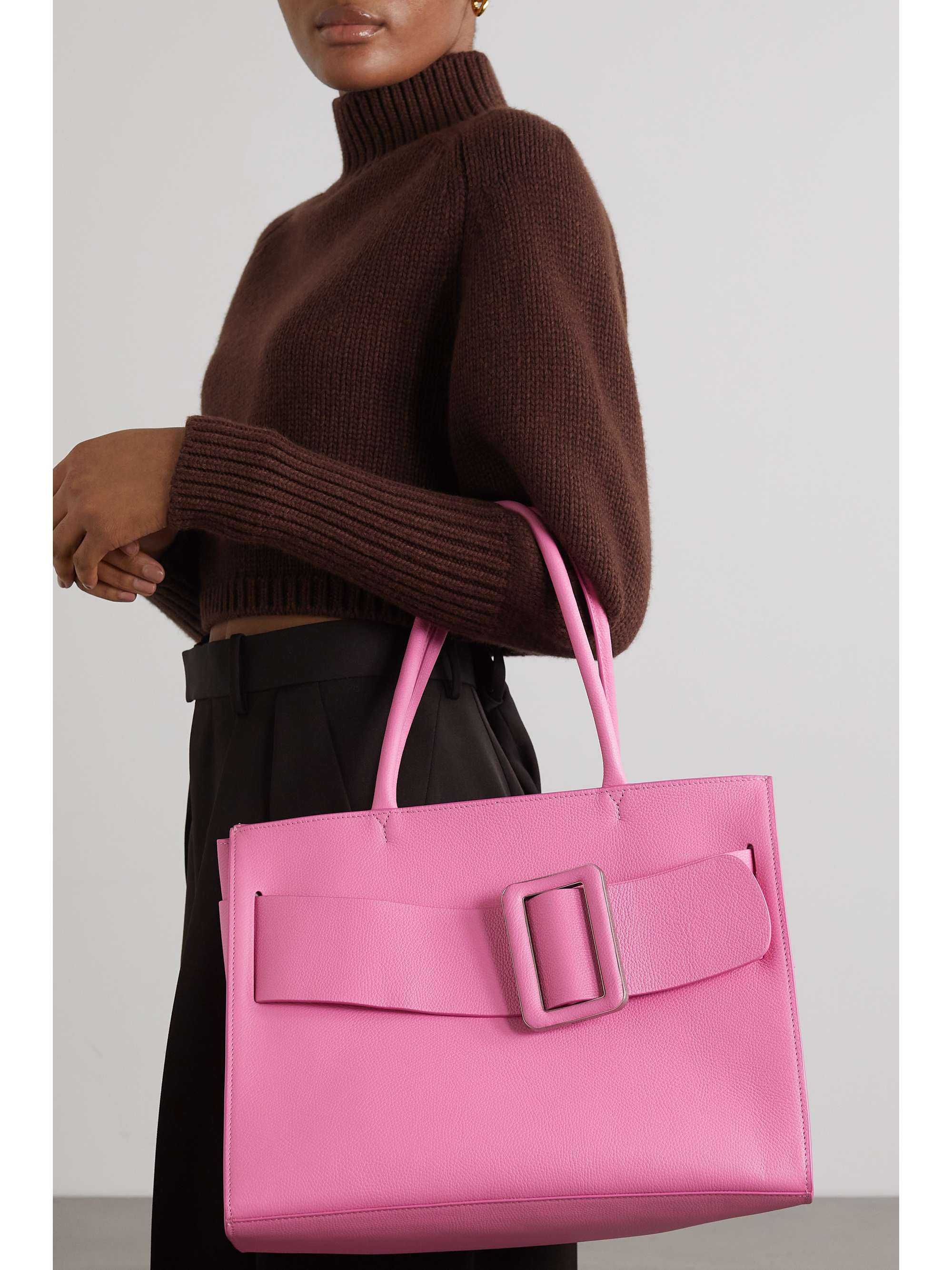 BOYYBobby Soft buckled leather tote | NET-A-PORTER (US)