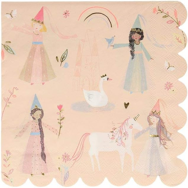 Meri Meri Princess Large Napkins | Amazon (US)