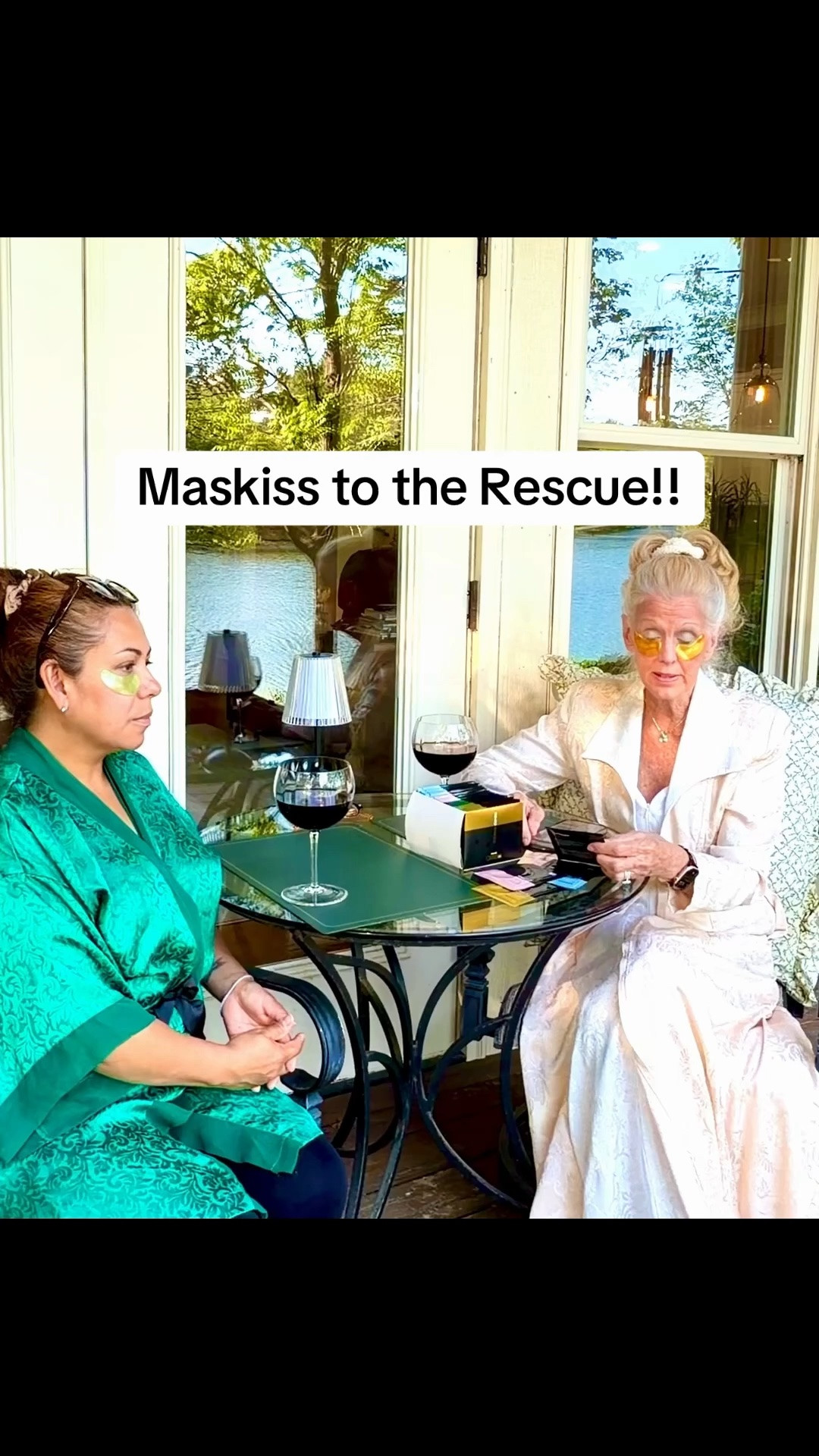 Maskiss Beauty to the rescue. These eye masks stop puffiness and they have all sorts of flavors. We had great fun filming this and you might wanna try them they really work ! #beauty #skincare #eyemask #fyp #selfcare

#LTKselfcare #LTKOver40 #LTKTravel
