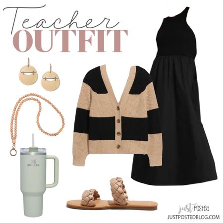 Such a cute and casual teacher outfit idea! Perfect for back to school!

#LTKstyletip #LTKBacktoSchool #LTKworkwear