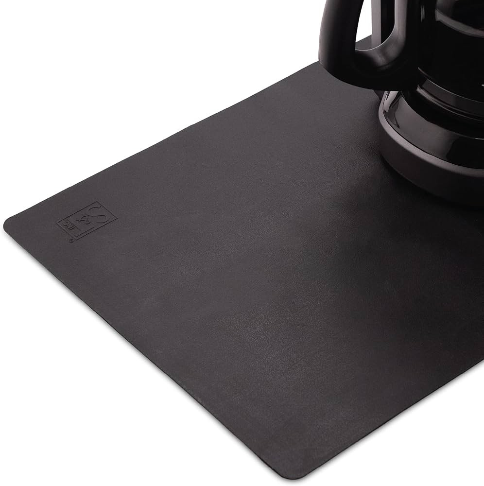 S&T INC. Coffee Mat, Silicone Mat for Coffee Maker and Espresso Machine, Coffee Maker Mat for Cou... | Amazon (US)