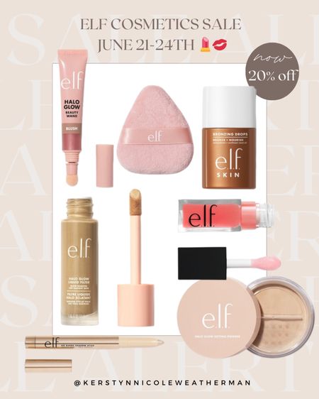 elf cosmetics sale coming up! 
june 21-24th! Linked my faves! 🤭💄💋

#LTKxelfCosmetics #LTKU #LTKSaleAlert
