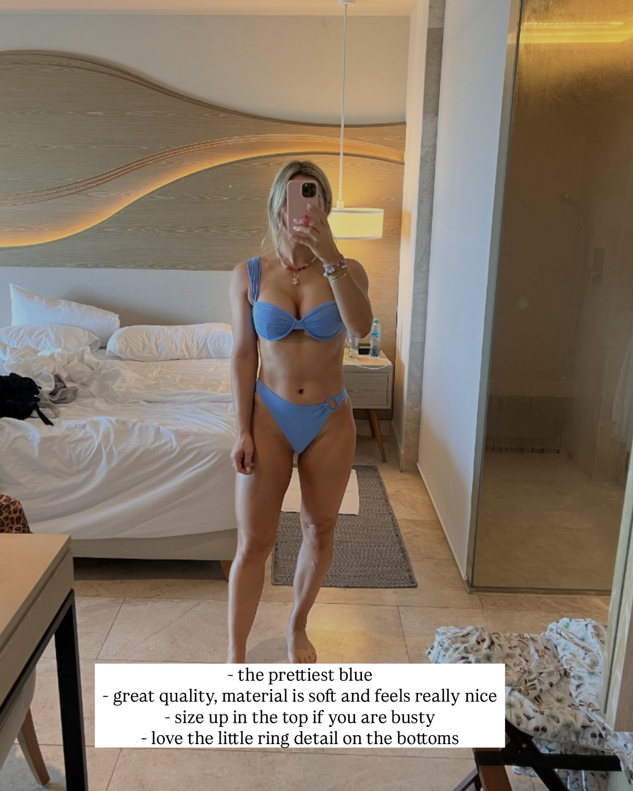 Swim top: large (size up if busty)
Swim bottom: medium
Cover-up top and skirt: medium

Swimwear, swimsuit, bikini, Resortwear,
Beachwear

#LTKTravel #LTKSeasonal #LTKootd