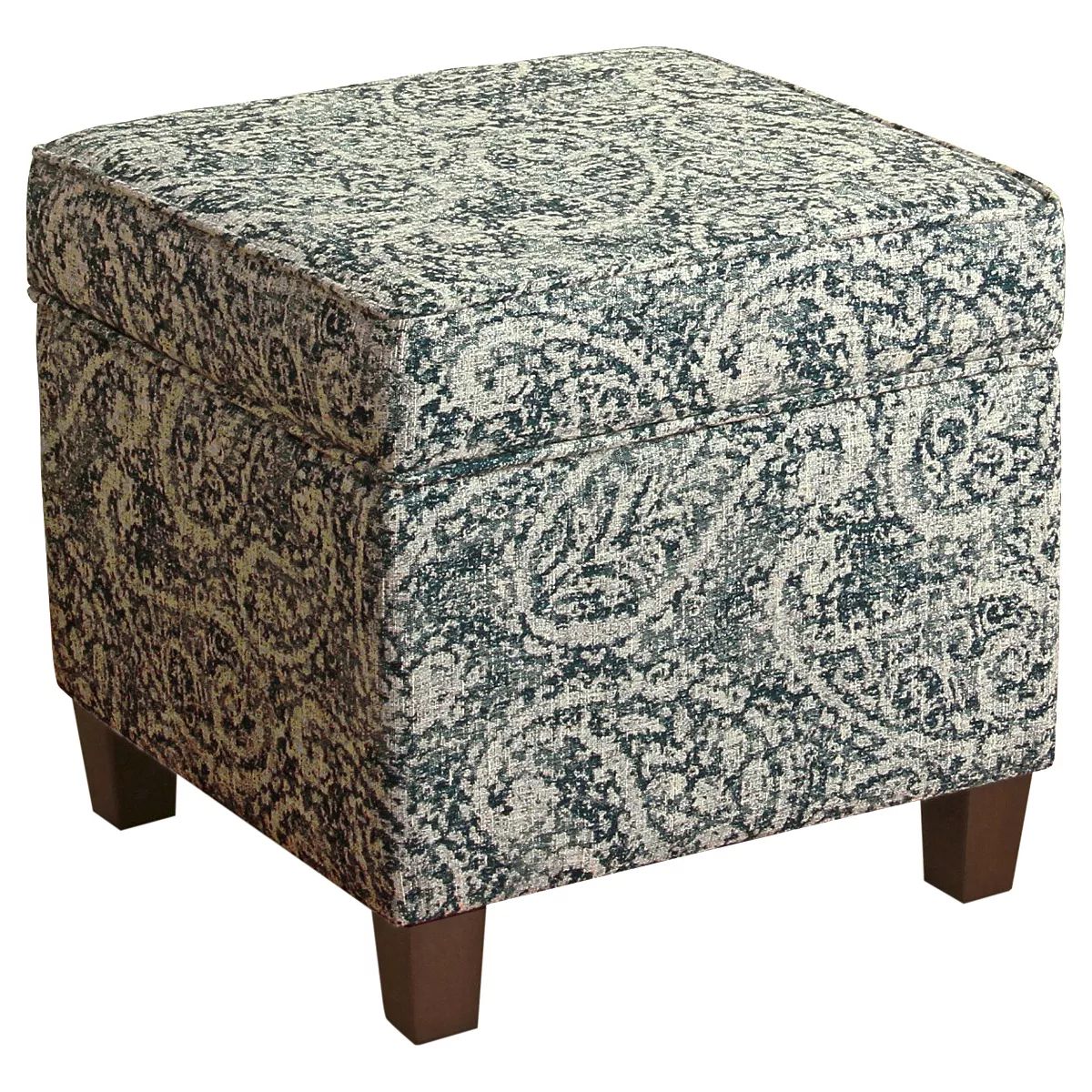 Cole Classics Square Storage Ottoman with Lift Off Top - HomePop | Target