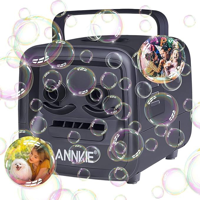 Bubble Machine,6000+ Bubbles Per Minute Bubble Machine for Kids Toddlers,Automatic Bubble Blower ... | Amazon (US)