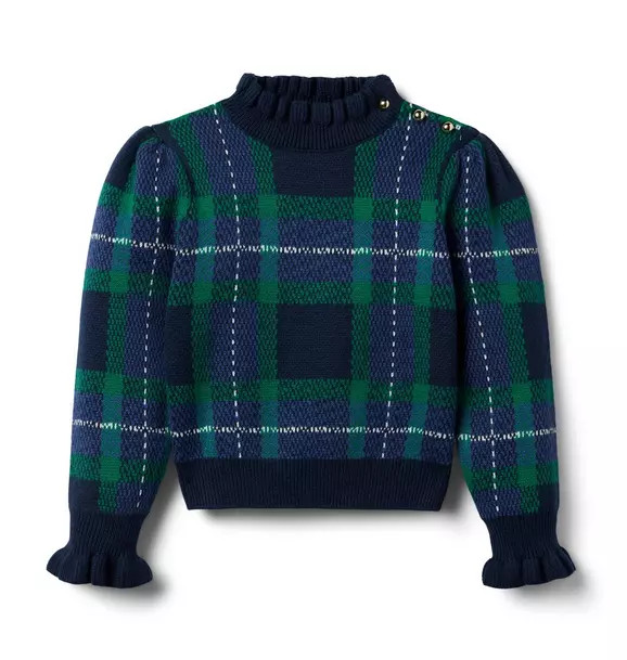 The Tartan Sweater | Janie and Jack