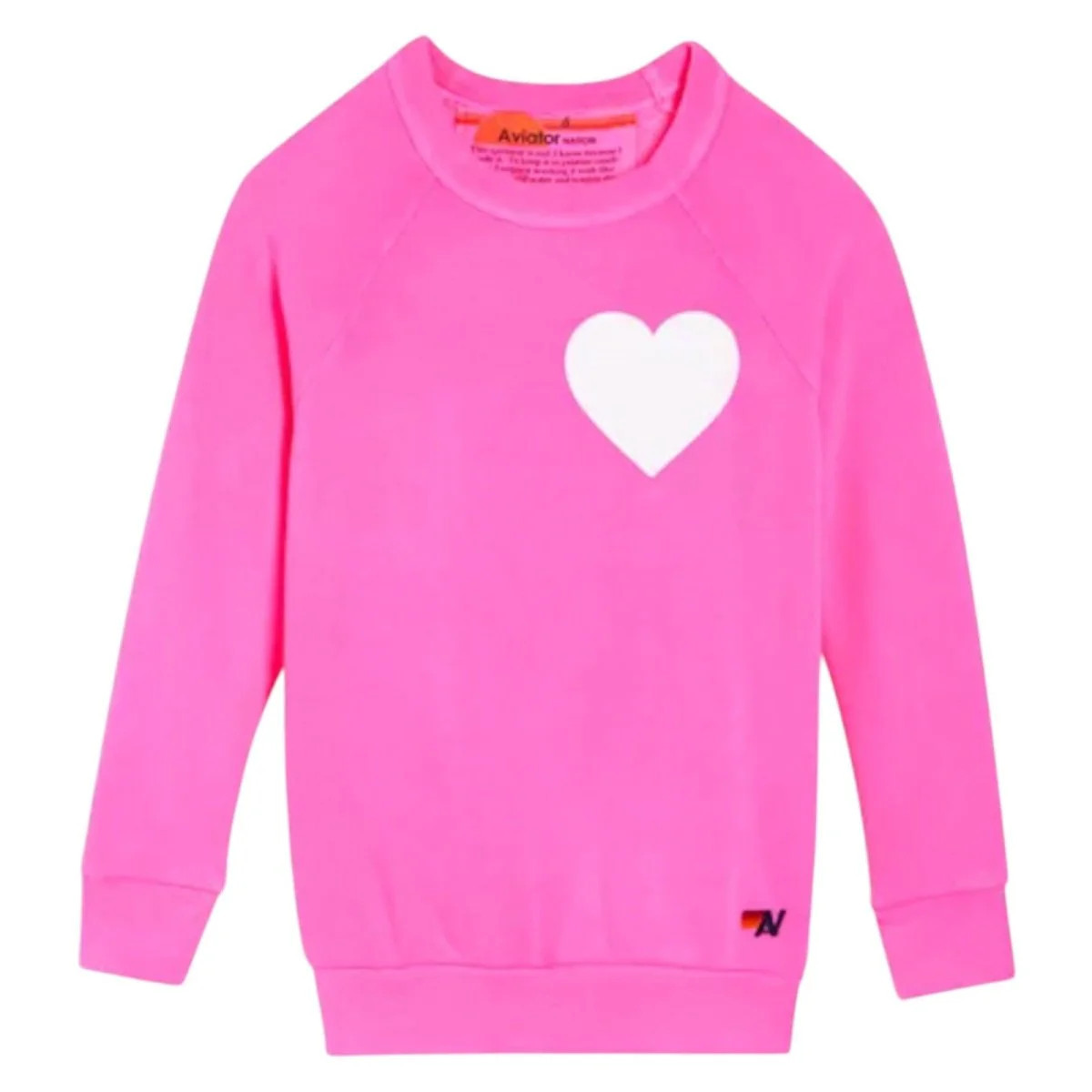 HEART NEON SWEATSHIRT | Mini Dreamers