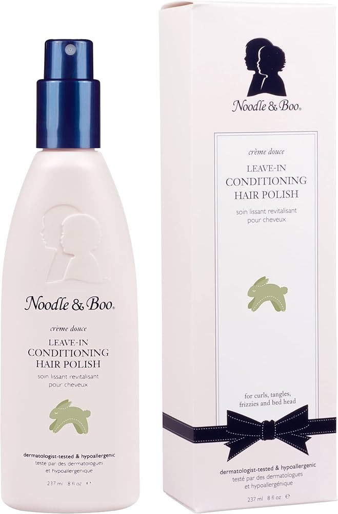 Noodle & Boo Moisturizing Conditioning Hair Polish Detangler for Newborn and Baby | Amazon (US)