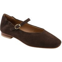 Ravel Women's 'Lanton' Flat Mary-Jane Shoes in Brown | Size: 4 | Debenhams UK