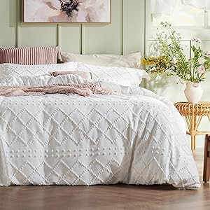 Bedsure Duvet Cover King Size - King Duvet Cover Set, Boho King Bedding Set for All Seasons, 3 Pi... | Amazon (US)
