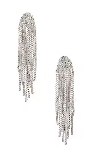 Daniella Earrings in Silver | Revolve Clothing (Global)
