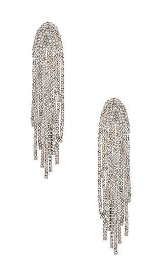 Daniella Earrings in Silver | Revolve Clothing (Global)