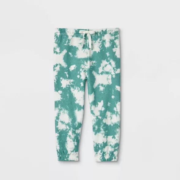 Grayson Mini Toddler Girls' Tie-Dye Jogger Pants - Blue | Target
