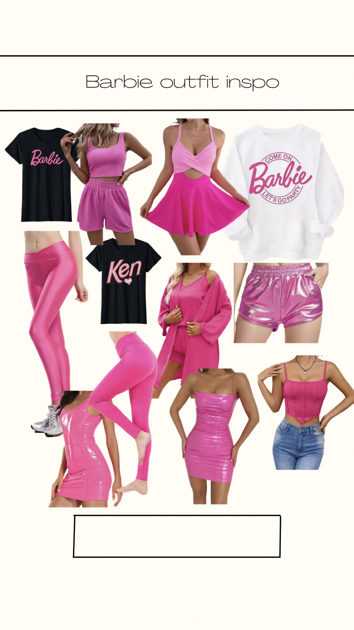 Barbie outfit inspo 

#LTKstyletip #LTKBacktoSchool #LTKbeauty