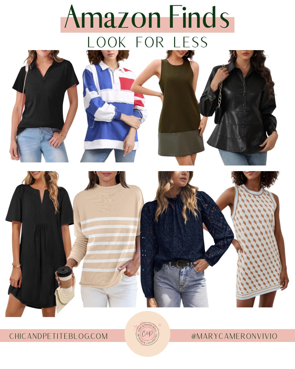 Amazon Finds: Look for Less

Exact Amazon pieces linked at the top. The designer pieces are linked at the bottom (marked as similar)


Found it on Amazon // Amazon fashion // Amazon style // Spring style // trench coat // workwear // transition outfit // transitional style // transitional outfit // everyday style // designer look for less // Designer-inspired fashion, luxury fashion dupes, designer lookalikes, high end fashion for less, affordable designer alternatives, designer inspired outfits, luxury fashion trends, designer fashion on a budget, chic designer dupes, designer inspired style, high end fashion dupes, designer inspired pieces, luxury style for less, luxury dupes you need, best designer dupes this season

#LTKFindsUnder100 #LTKFindsUnder50 #LTKStyleTip