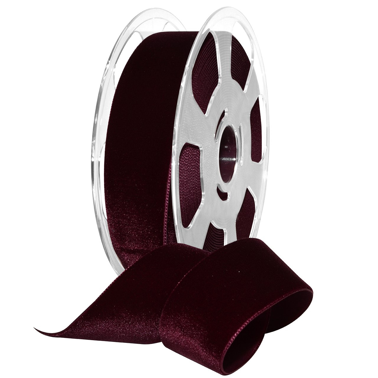 Morex Ribbon Velvet Ribbon Nylvalour, 1.5"" x 11 Yd, Burgundy (01240/10-434) | Amazon (US)