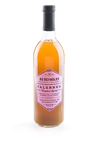 BG Reynolds Natural Tiki Cocktail Cane Syrup, Falernum, 375 ml, Packaging May Vary | Amazon (US)