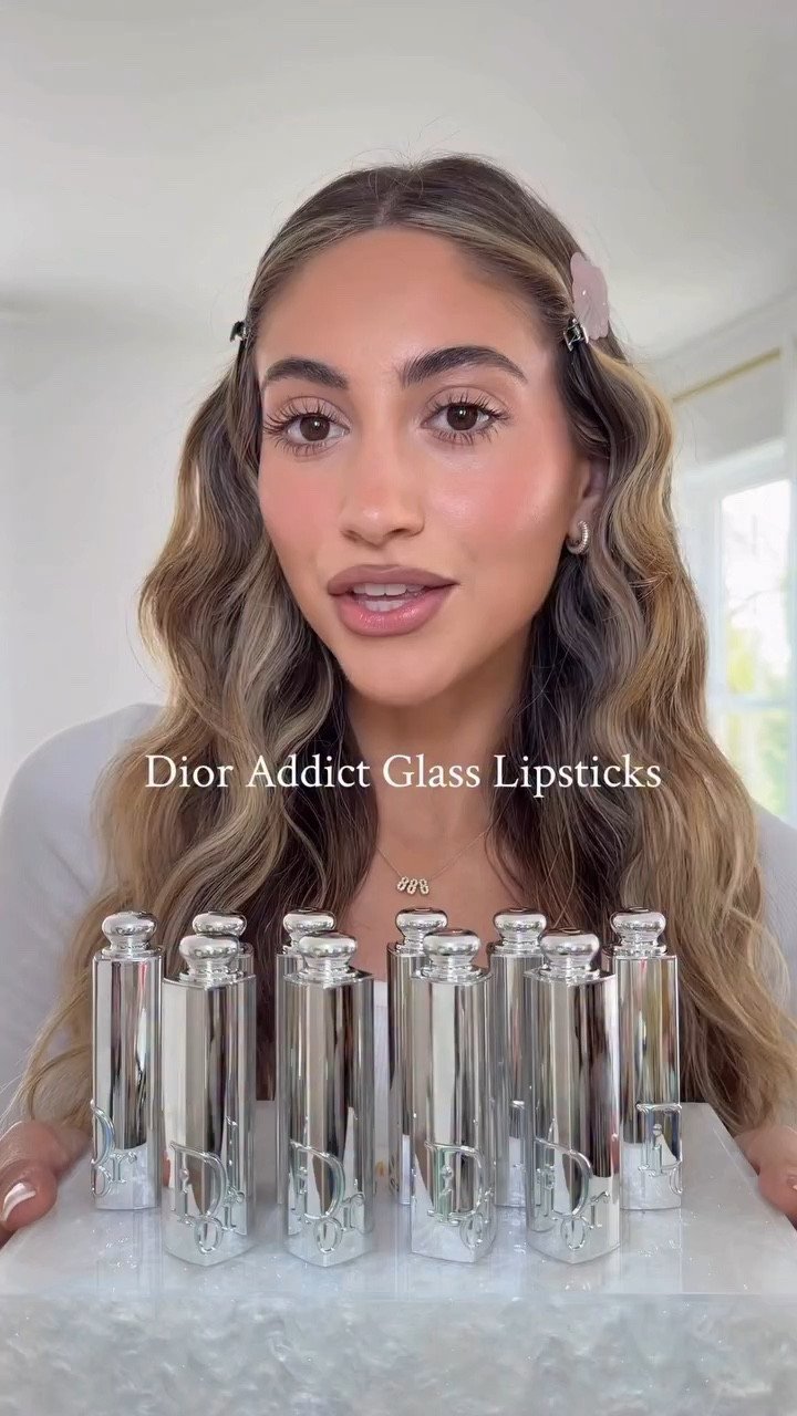 The NEW @diorbeauty Addict Glass Lipsticks are the perfect go-to for high sine & bold color.🤍🤍 I tried on shades 306 Rose Charms, 599 Adiorable, 906 Talk My Dior – which was your favorite?

#makeup #lipgloss #lipcombo #diormakeup #DiorAddict @diorbeautylovers

#LTKBeauty #LTKgrwm #LTKselfcare