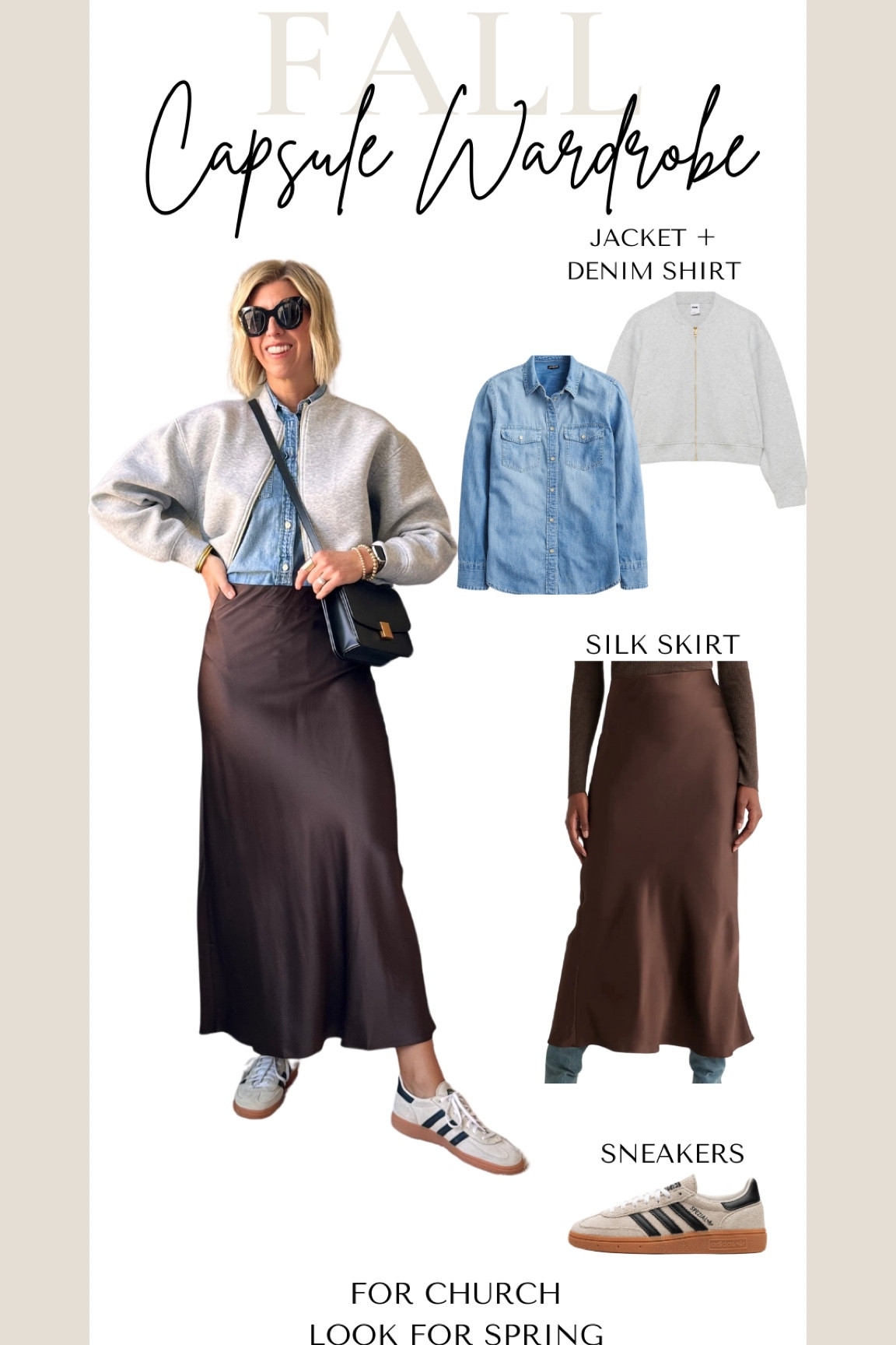 Fall capsule outfit with a maxi skirt

#LTKOver40 #LTKFindsUnder100 #LTKStyleTip