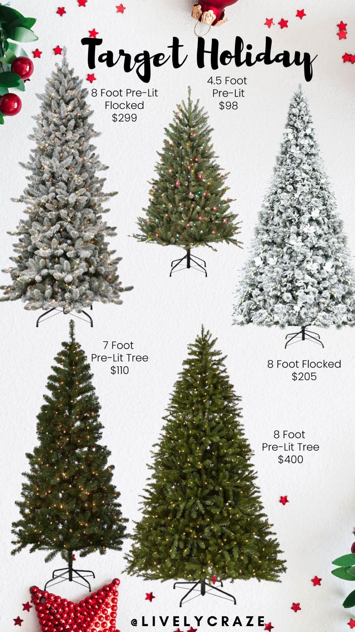 Target holiday fake Christmas trees and flocked Christmas trees 

#LTKHoliday #LTKSeasonal