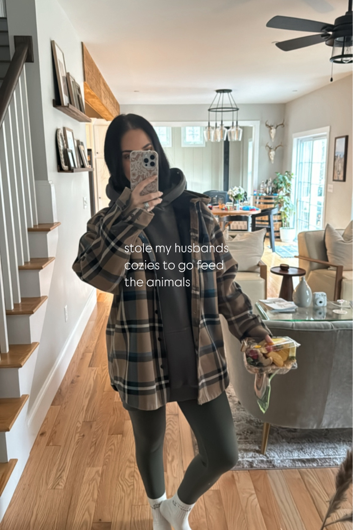 These leggings and this hoodie combo is what comfort dreams are made of 

#LTKActive #LTKSeasonal #LTKFindsUnder50