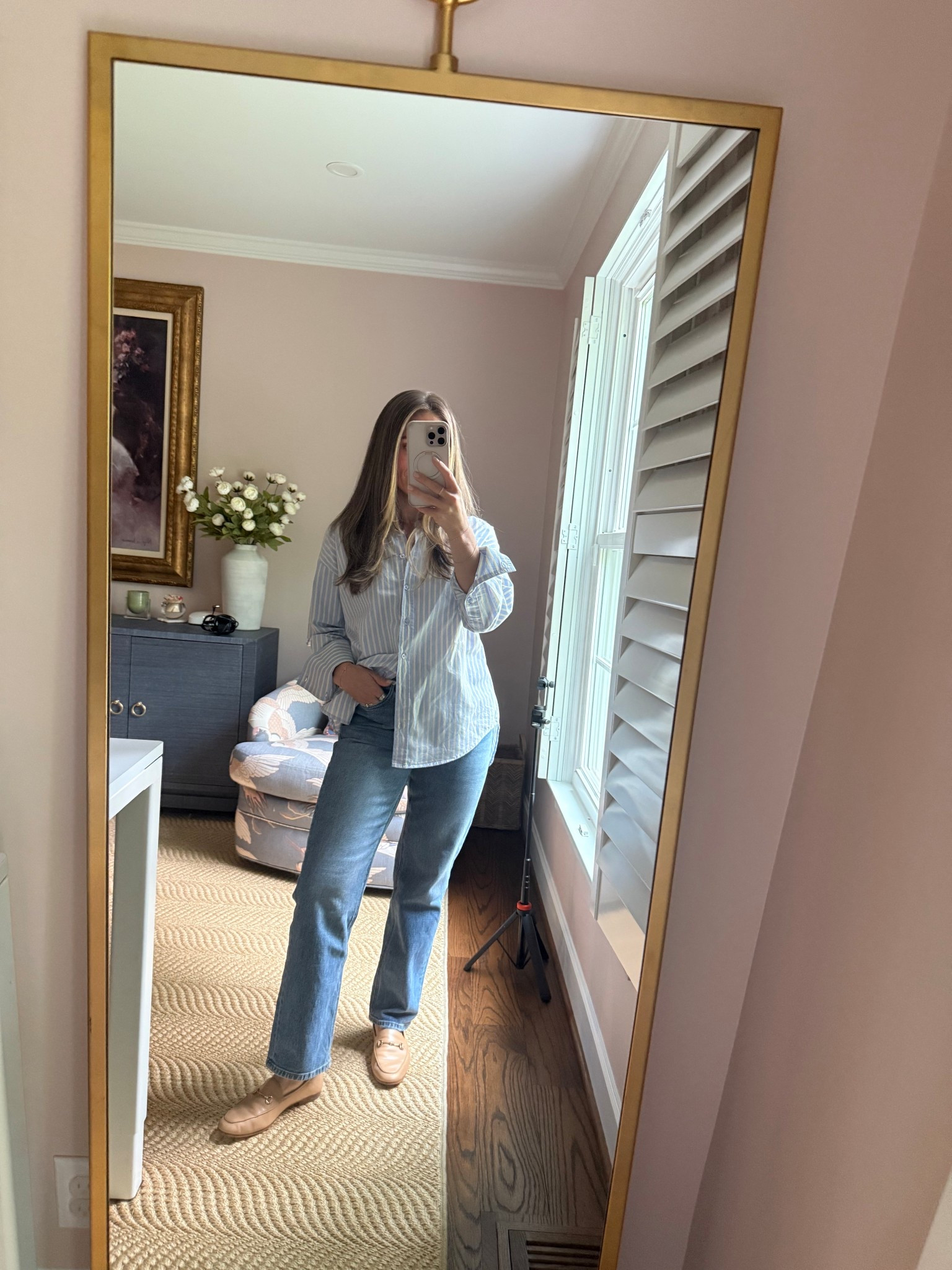 My go-to overcast & rainy day outfit 

Jeans are size 26
Loafers are TTS

#LTKootd #LTKmomlife #LTKdayinmylife