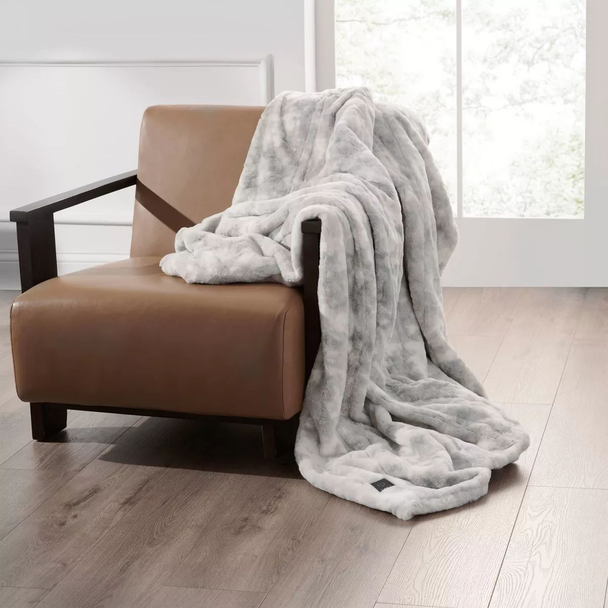 50"x60" Coziest Heated Throw Blanket - Brookstone | Target